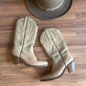 Frye cowboy boots
